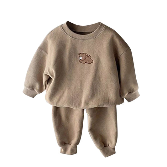Baby and Toddler Sweatshirt + Jogger Pant Two-Piece Set