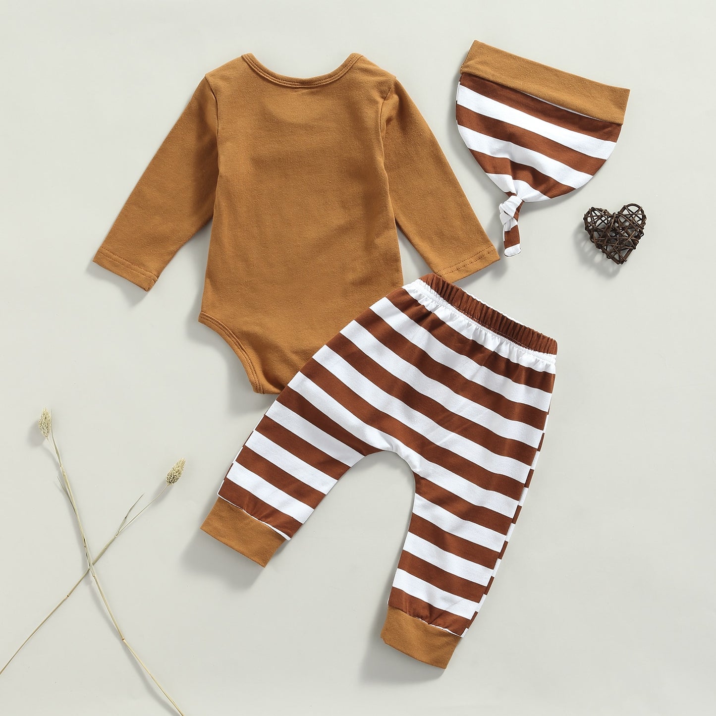 Thanksgiving Day Baby Clothes Set | Long Sleeve Thanksgiving Onesie