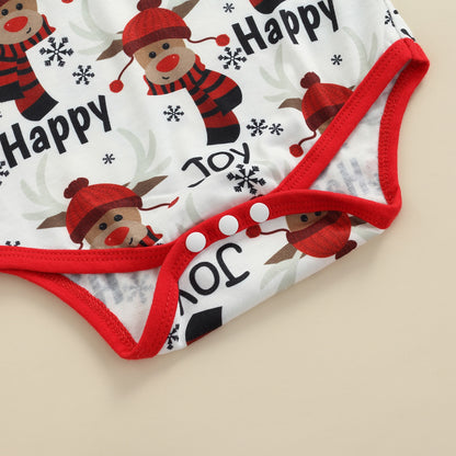 Santa's Little Helper Baby Boys Christmas Outfit | Festive Sets with Bowtie