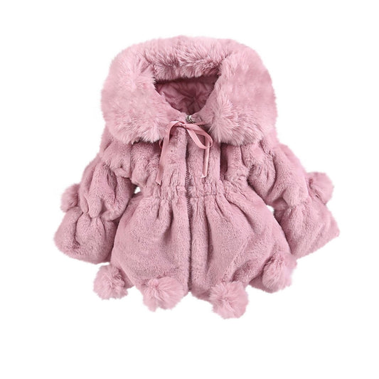 Faux Fur Winter Coat | Warmth and Style for Girls' Winter Wardrobe