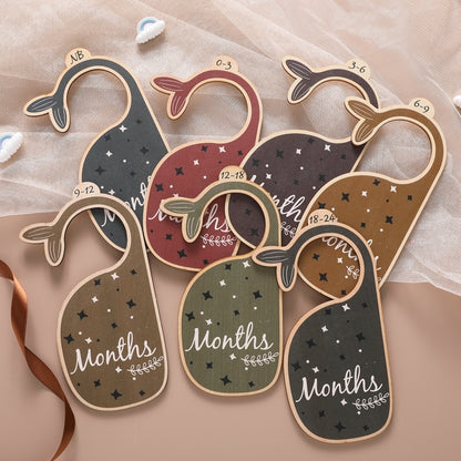 Wooden Whale Closet Dividers | Nursery Organization Accessories itsykitschycoo