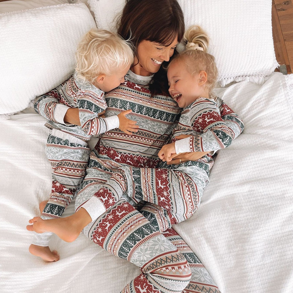 Family Christmas Pajama Sets | Cozy Nordic Print