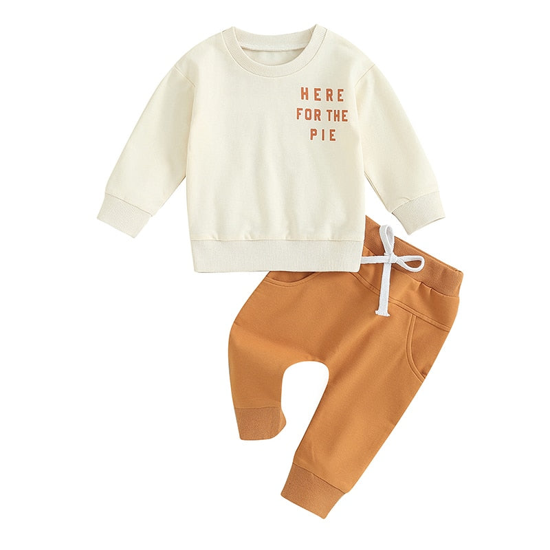 Cute 'N' Cozy Thanksgiving Baby & Toddler Outfits | Two-Piece Sets