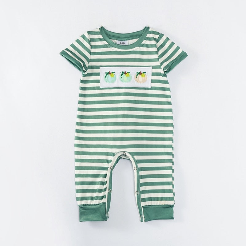 Blue Stripe Pumpkin Sibling Sets | Four Styles for Siblings of All Ages