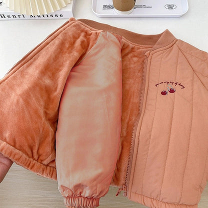 Children's Jacket | Unisex Cotton Jacket with Zipper Closure itsykitschycoo