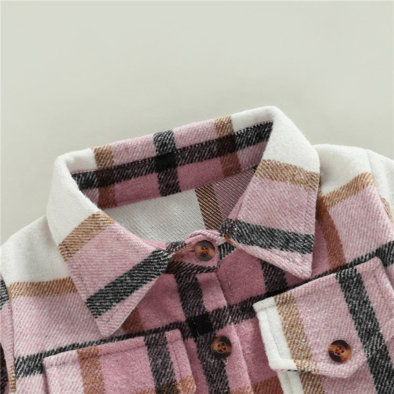 Cotton Plaid Shacket | Stylish Jacket for Cooler Weather itsykitschycoo