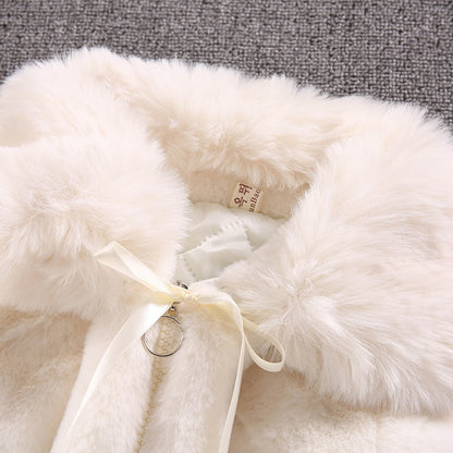 Faux Fur Winter Coat | Warmth and Style for Girls' Winter Wardrobe itsykitschycoo