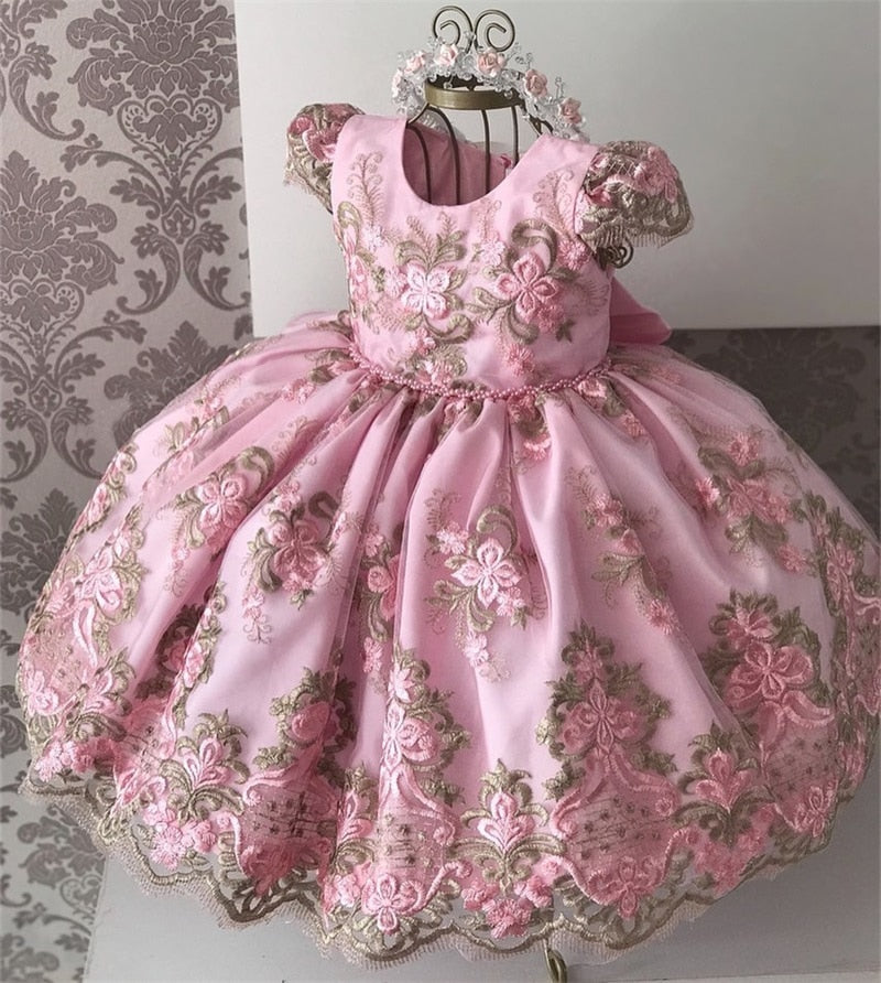 Princess Inspired Baby Ball Gowns | Elegant Girls Dresses itsykitschycoo