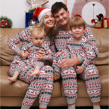 Festive Christmas Family Matching Pajamas | Nordic Print