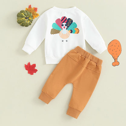 Cute 'N' Cozy Thanksgiving Baby & Toddler Outfits | Two-Piece Sets