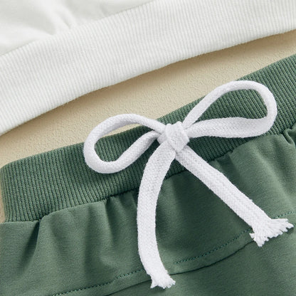 Lucky Baby | St. Patrick's Day Long Sleeve Embroidered Sweatsuit