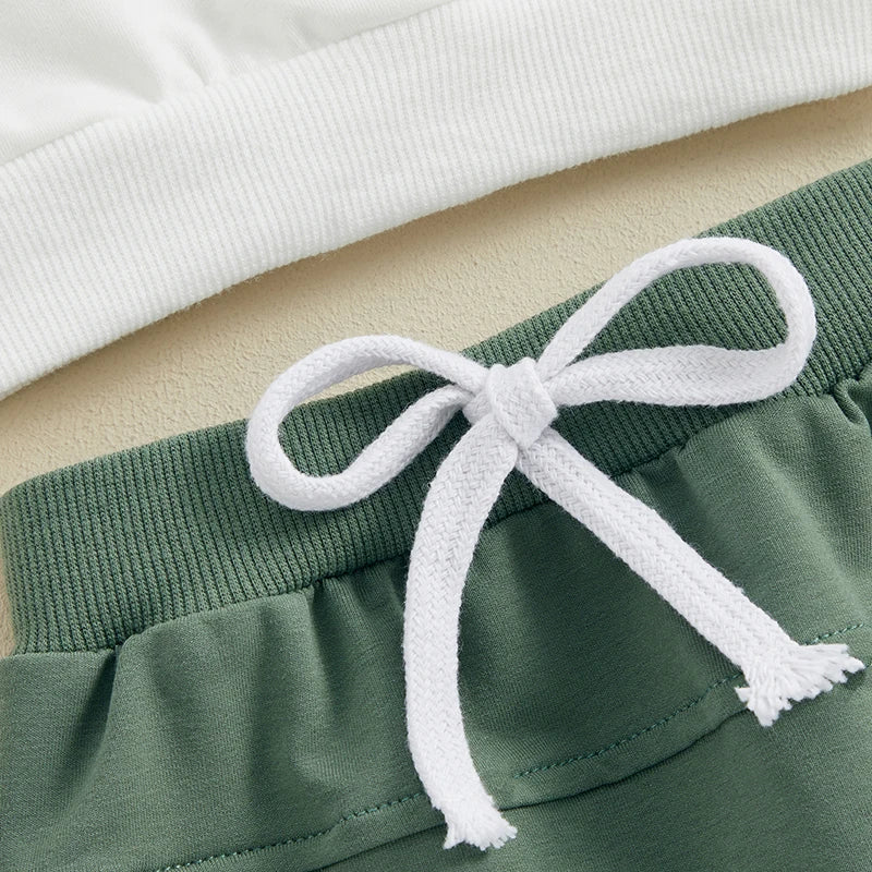 Lucky Baby | St. Patrick's Day Long Sleeve Embroidered Sweatsuit