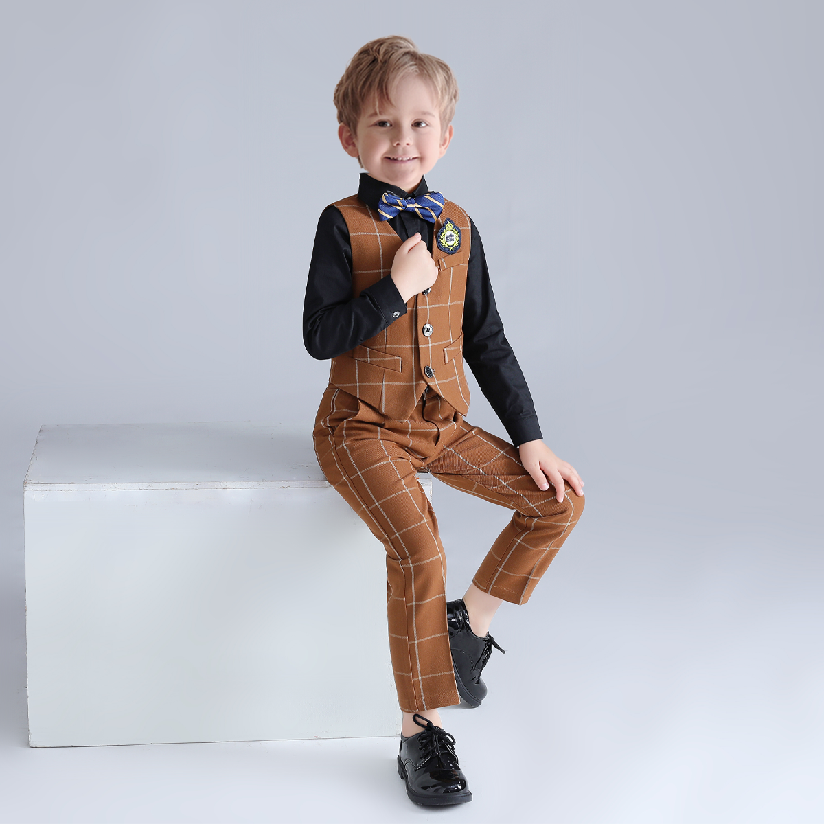 Three Piece Suit Sets | Formal Outfit for Boys itsykitschycoo