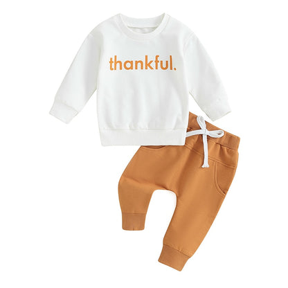 Cute 'N' Cozy Thanksgiving Baby & Toddler Outfits | Two-Piece Sets