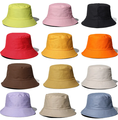 Child and Adult Summer Cotton Bucket Hat | 100% Cotton, Versatile Shade Coverage