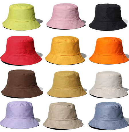 Child and Adult Summer Cotton Bucket Hat | 100% Cotton, Versatile Shade Coverage