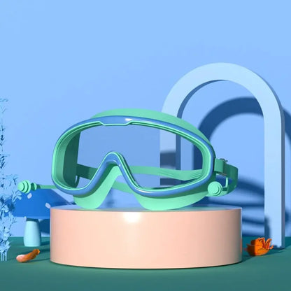 Crystal Clear Vision | Anti Fog No Leak Swim Goggles for Kids