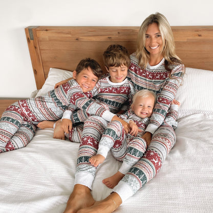 Family Christmas Pajama Sets | Cozy Nordic Print