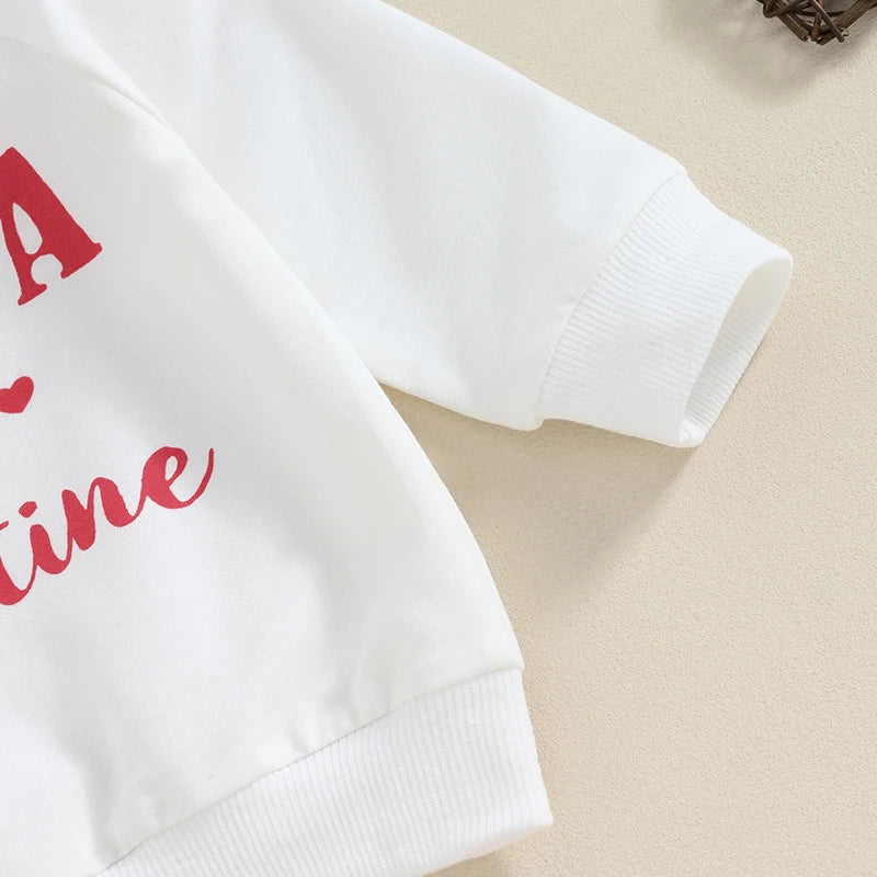 Mama Is My Valentine Baby Set | Sweatshirt and Joggers