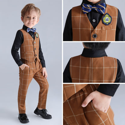 Three Piece Suit Sets | Formal Outfit for Boys itsykitschycoo