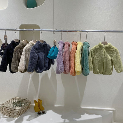 Teddy Bear Jacket | Cozy Fuzzy Outerwear for Kids itsykitschycoo