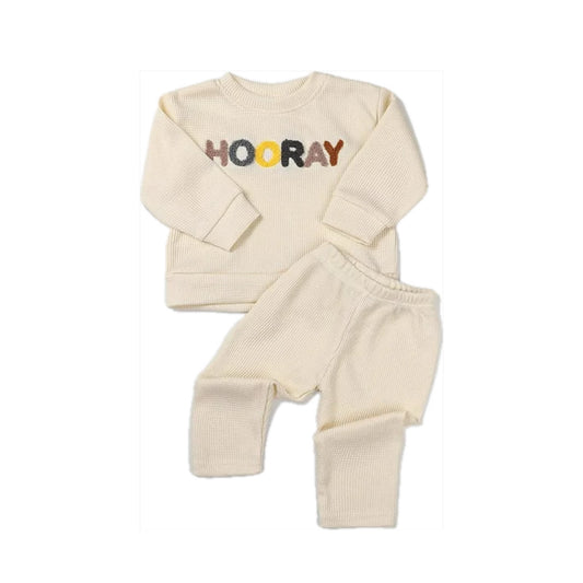 Baby and Toddler Sweatshirt + Pants Two-Piece Set | Cozy Comfort for Little Ones