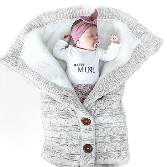 Knit Sleeping Bag | Cozy Comfort for Baby's Restful Sleep