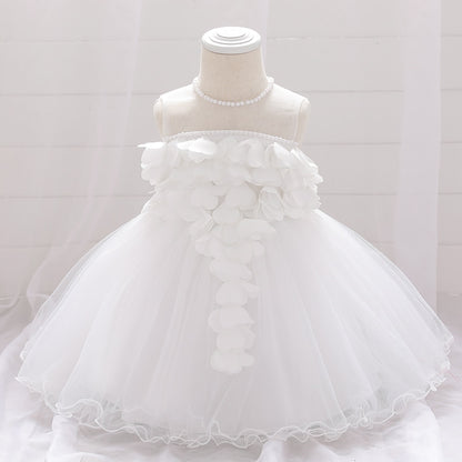 Enchanting Baby Girl Puffy Tulle Dresses | Sleeveless Elegance itsykitschycoo