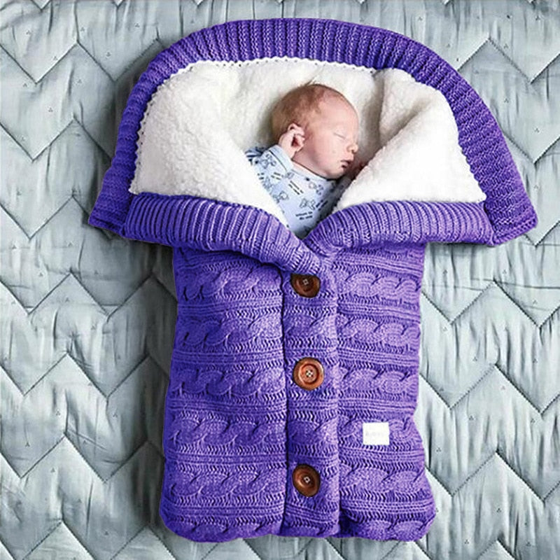 Knit Sleeping Bag | Cozy Comfort for Baby's Restful Sleep itsykitschycoo