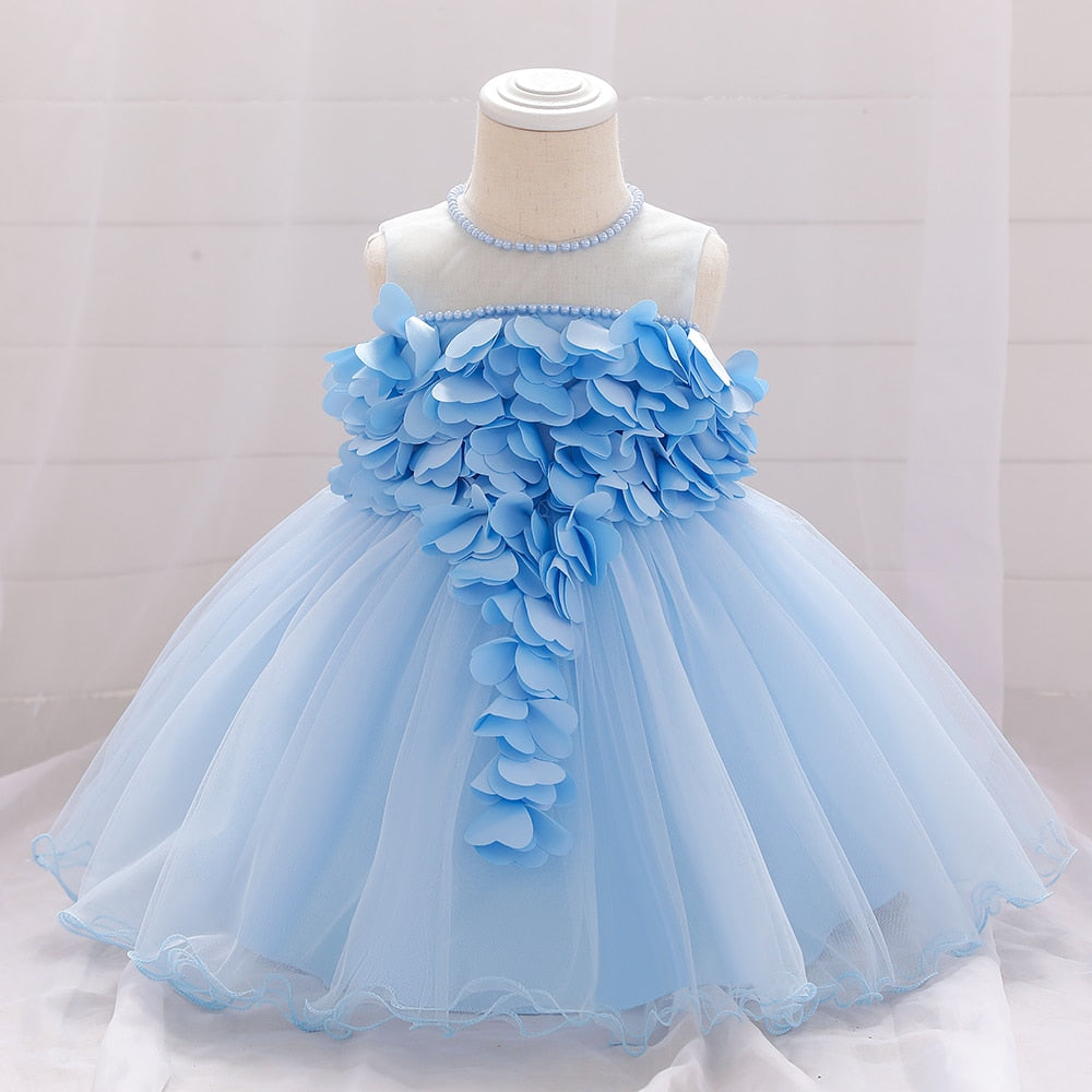 Enchanting Baby Girl Puffy Tulle Dresses | Sleeveless Elegance itsykitschycoo