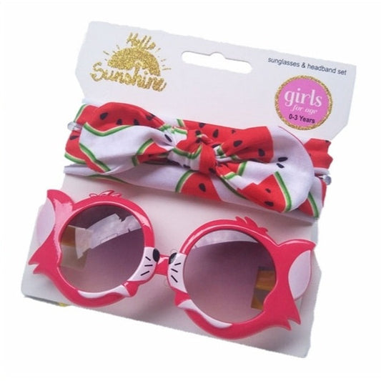 Toddler Sunglasses + Headband Sets | Adorable Accessories for Toddler Girls itsykitschycoo