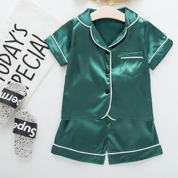 Two Piece Short Set Pajamas | Comfortable Sleepwear for Children itsykitschycoo
