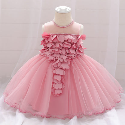 Enchanting Baby Girl Puffy Tulle Dresses | Sleeveless Elegance itsykitschycoo