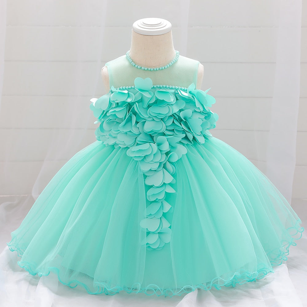 Enchanting Baby Girl Puffy Tulle Dresses | Sleeveless Elegance itsykitschycoo