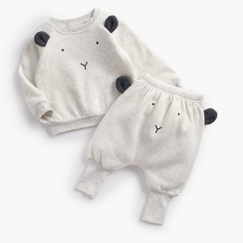 Baby Sweatsuit Set | Cozy Comfort with Whimsical Details itsykitschycoo