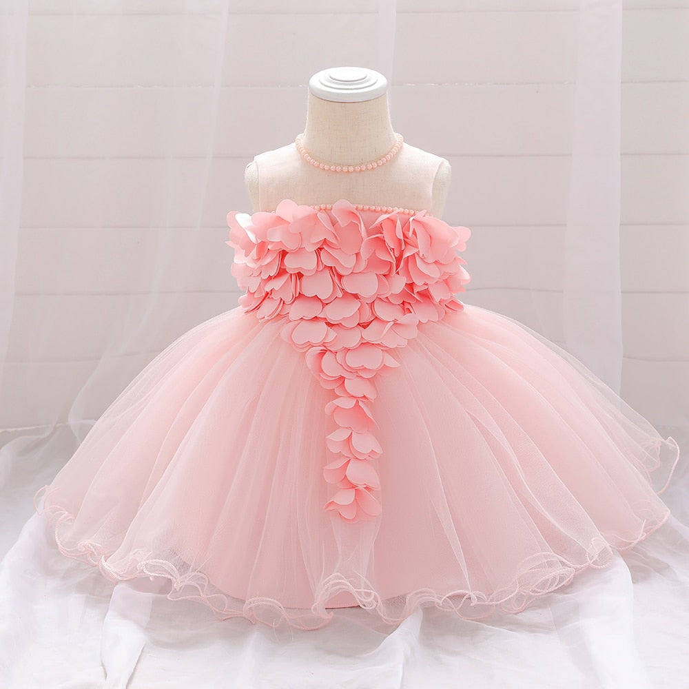 Enchanting Baby Girl Puffy Tulle Dresses | Sleeveless Elegance itsykitschycoo