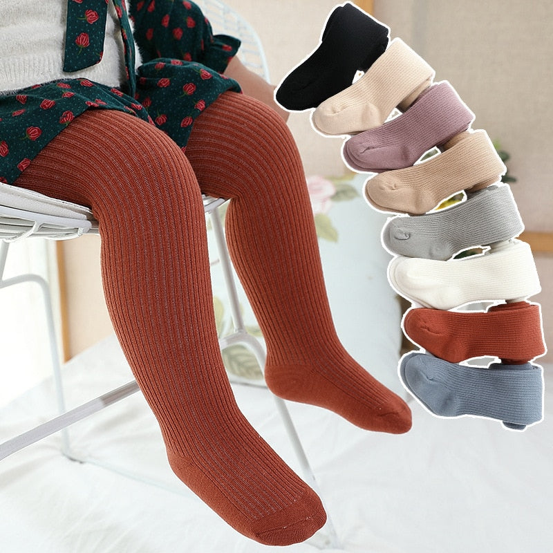 Comfy Baby/Toddler Girls Tights | Solid Colors for Cozy Style itsykitschycoo