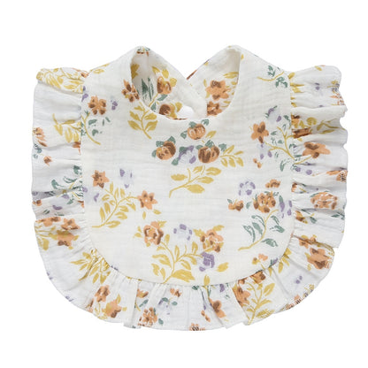 Ruffle Baby Bib | Stylish Cotton Bibs for Babies 0-2 Years Old itsykitschycoo