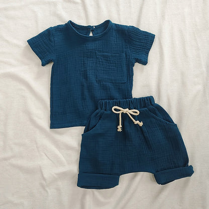 Organic Cotton Baby Sets | Cool Comfort for Baby's Summer Style itsykitschycoo
