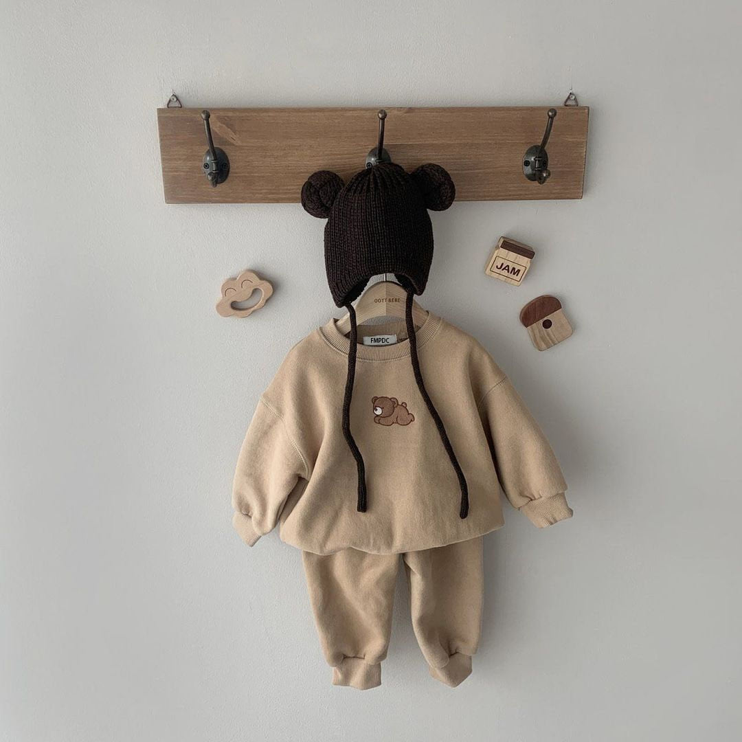 Baby and Toddler Sweatshirt + Jogger Pant Two-Piece Set itsykitschycoo