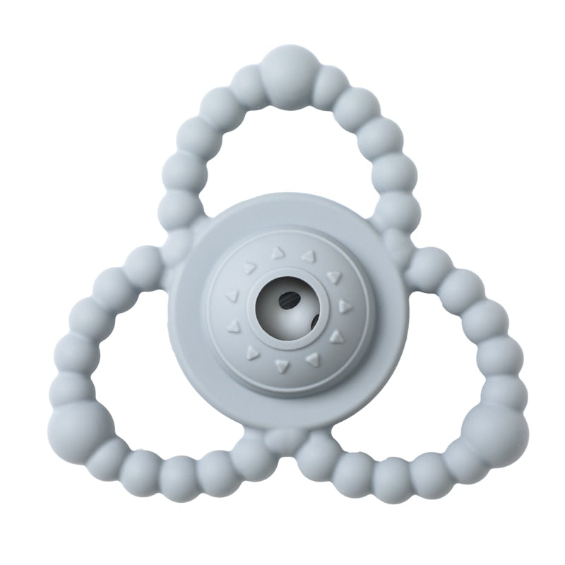 Silicone Baby Teething Ring | Safe and Soothing Teether itsykitschycoo