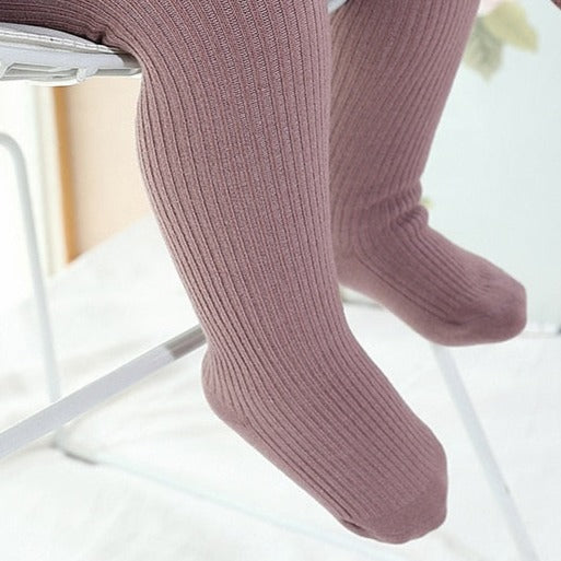 Comfy Baby/Toddler Girls Tights | Solid Colors for Cozy Style itsykitschycoo