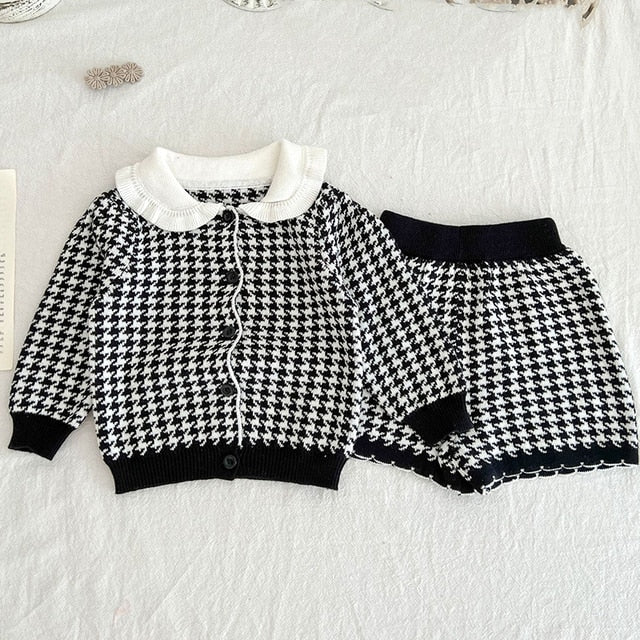 Baby Knit Cardigan + Shorts Set | Cozy Fabric for Style and Comfort itsykitschycoo