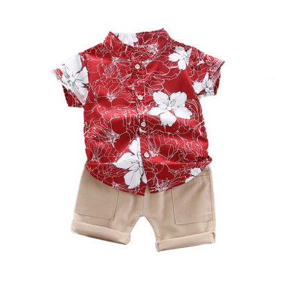 Toddler Boy Two-Piece Sets | Casual Short Sleeve Sets for Summer itsykitschycoo