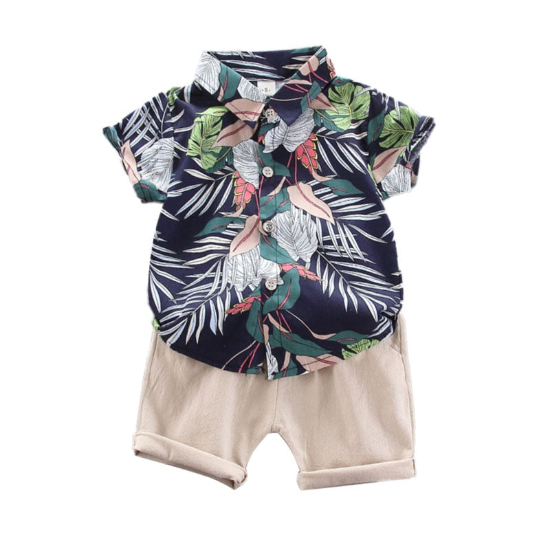 Toddler Boy Two-Piece Summer Sets | Casual Short Sleeve Sets itsykitschycoo