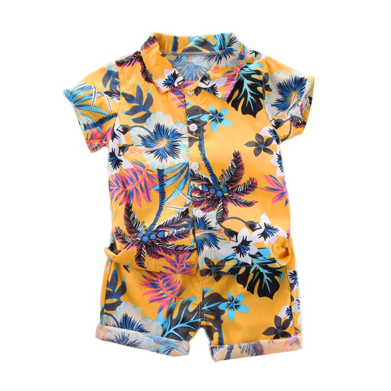 Toddler Boy Two-Piece Summer Sets | Casual Short Sleeve Sets itsykitschycoo