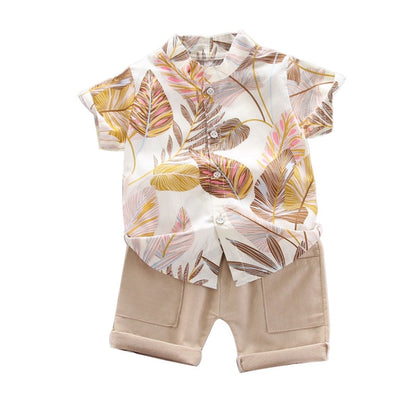 Toddler Boy Two-Piece Summer Sets | Casual Short Sleeve Sets itsykitschycoo