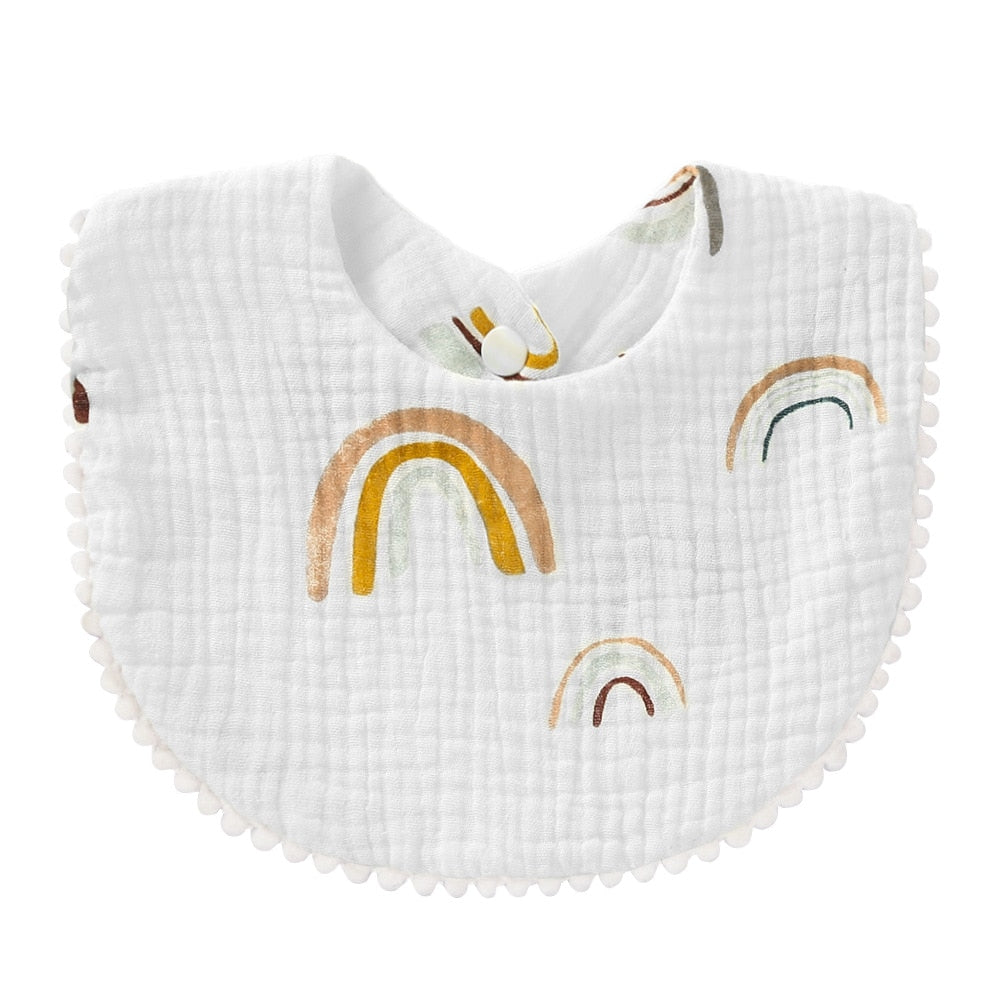 Cotton Gauze Baby Bibs | Soft and Stylish Bibs in 14 Different Designs itsykitschycoo