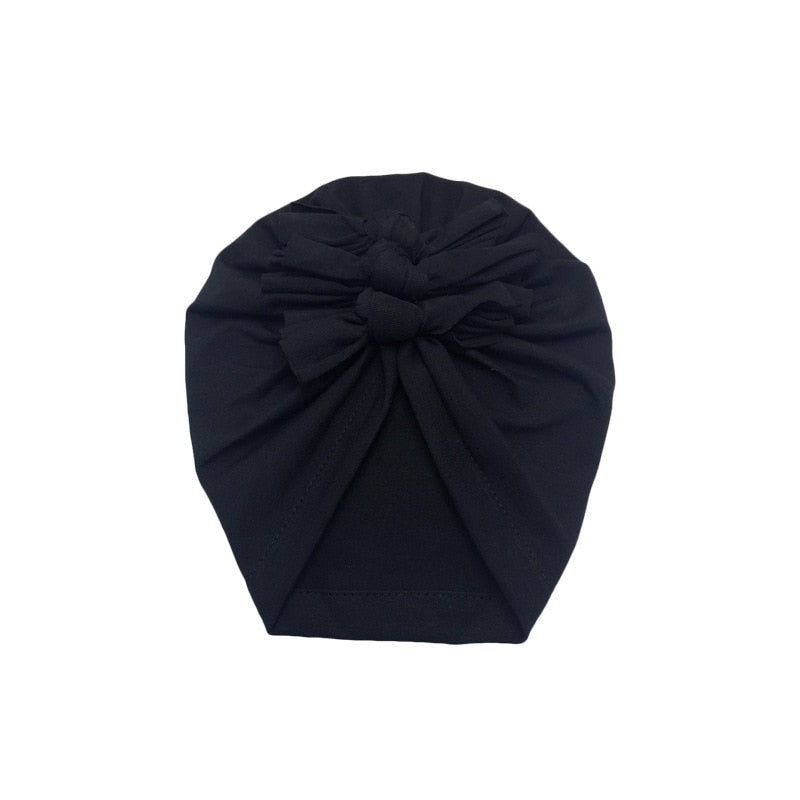 Baby Cotton Turbans | Soft Headwear with a Delightful Bow for Baby Girls itsykitschycoo
