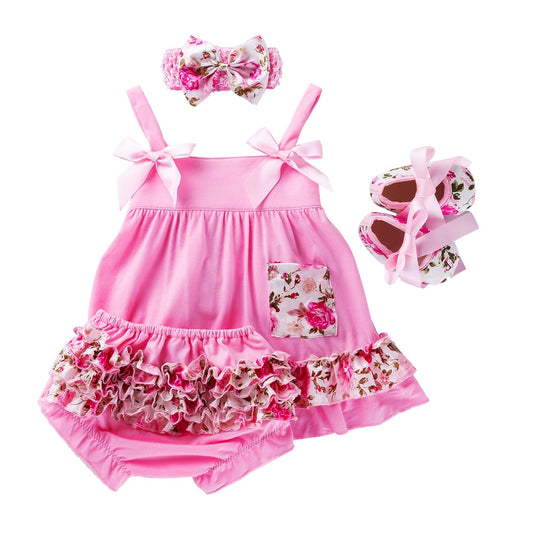 Baby Swing Top with Ruffle Bloomers Sets | Adorable Style in Every Detail itsykitschycoo